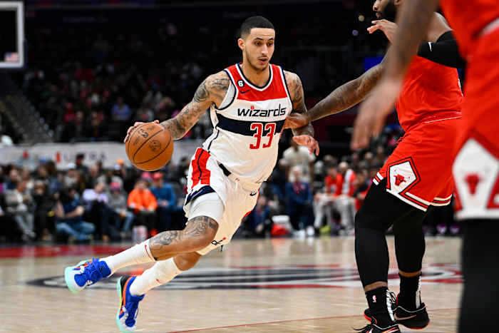 Washington Wizards forward, Kyle Kuzma (33)